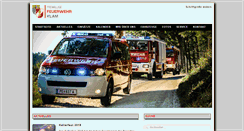 Desktop Screenshot of feuerwehr.klam.at