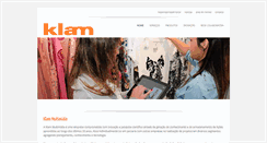 Desktop Screenshot of klam.com.br